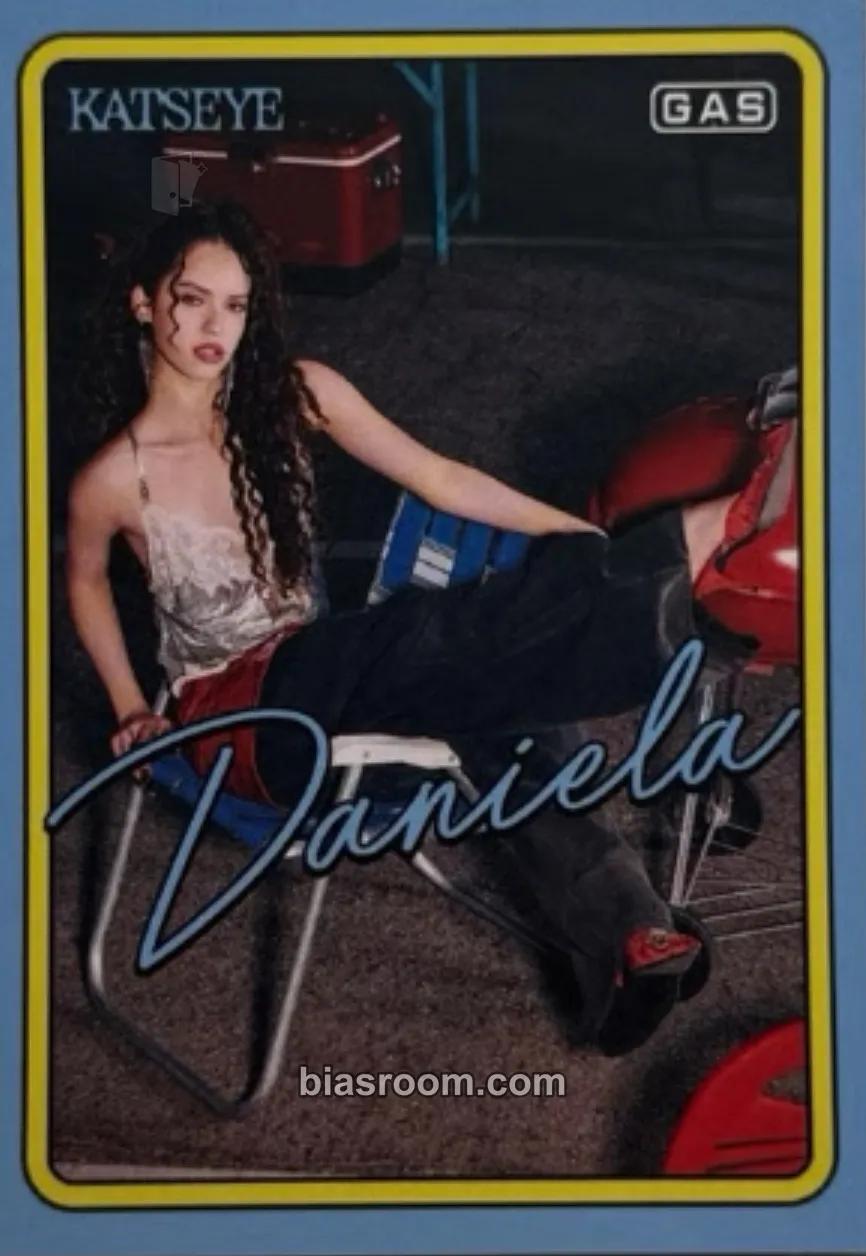 Daniela GAS Trading Cards Photocard - KATSEYE - KATSEYE K-pop photocard