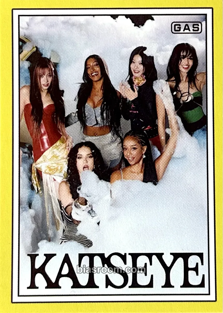 GAS Trading Cards Photocard - KATSEYE - KATSEYE K-pop photocard