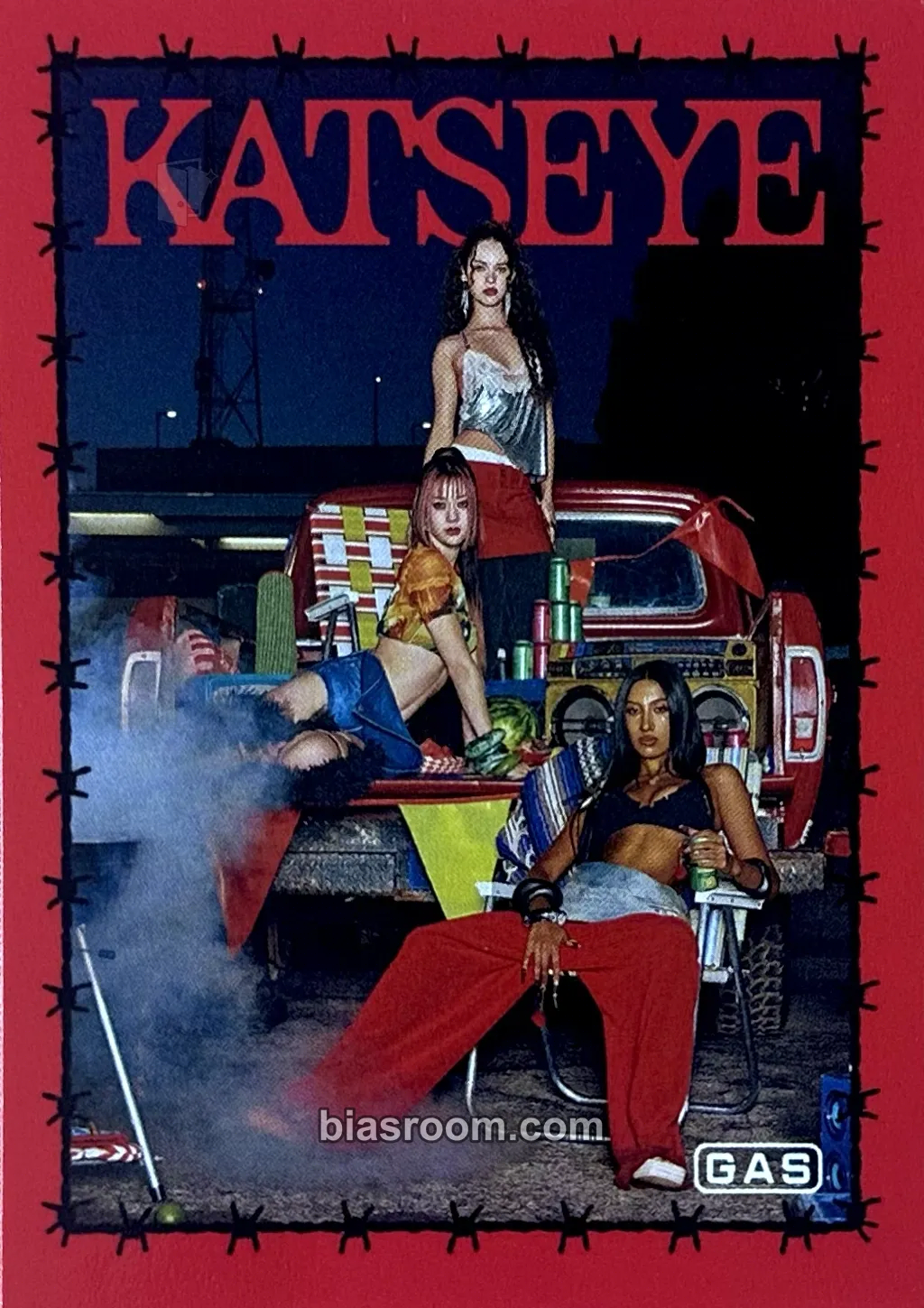 GAS Trading Cards Photocard - KATSEYE - KATSEYE K-pop photocard