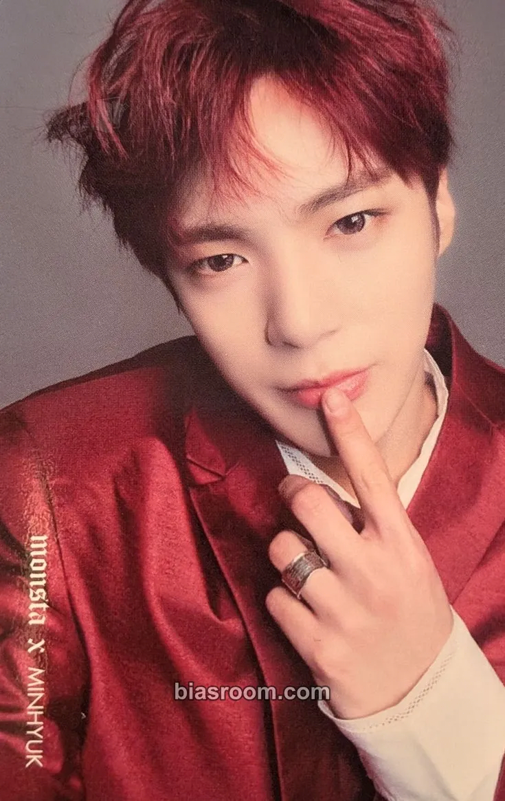 Minhyuk The Clan pt.2.5: The Final Chapter Photocard - MONSTA X - MONSTA X K-pop photocard