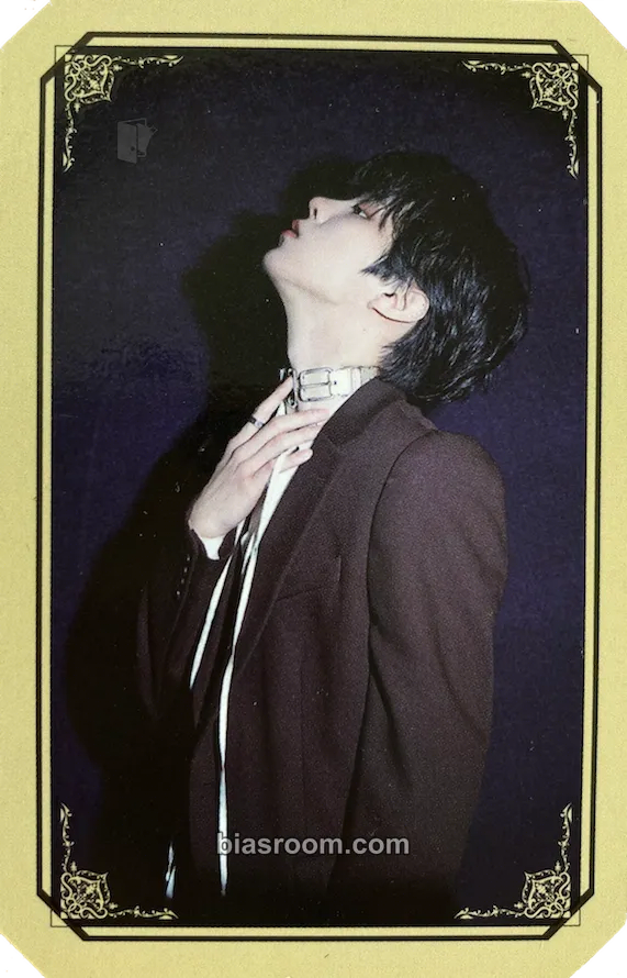 Wooseok Blank Page Photocard - Kim Wooseok - Kim Wooseok K-pop photocard