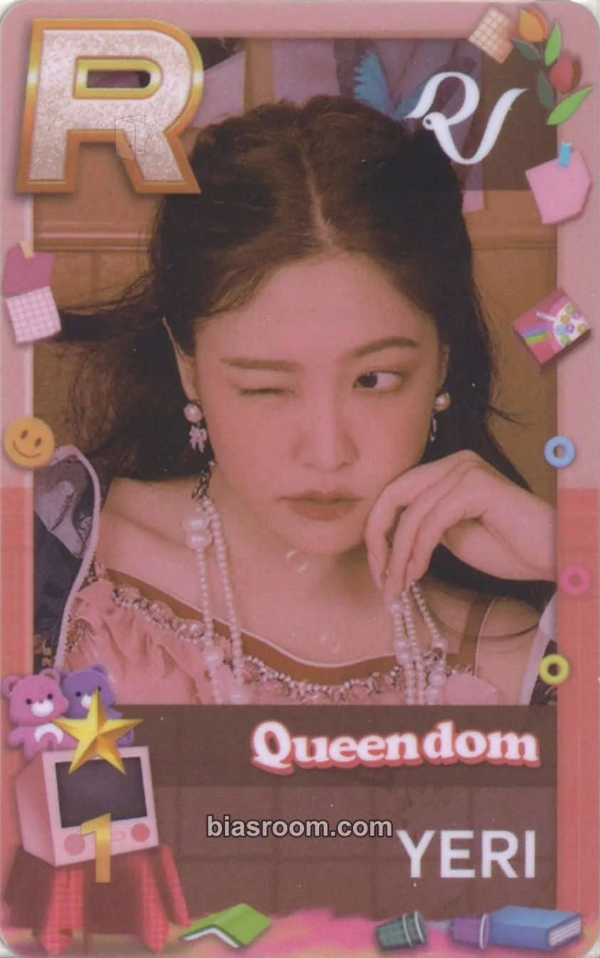Yeri SuperStar Pop-Ups Photocard - Red Velvet - Red Velvet K-pop photocard