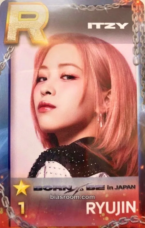 Ryujin ITZY 2nd World Tour 'Born To Be' Photocard - ITZY - ITZY K-pop photocard