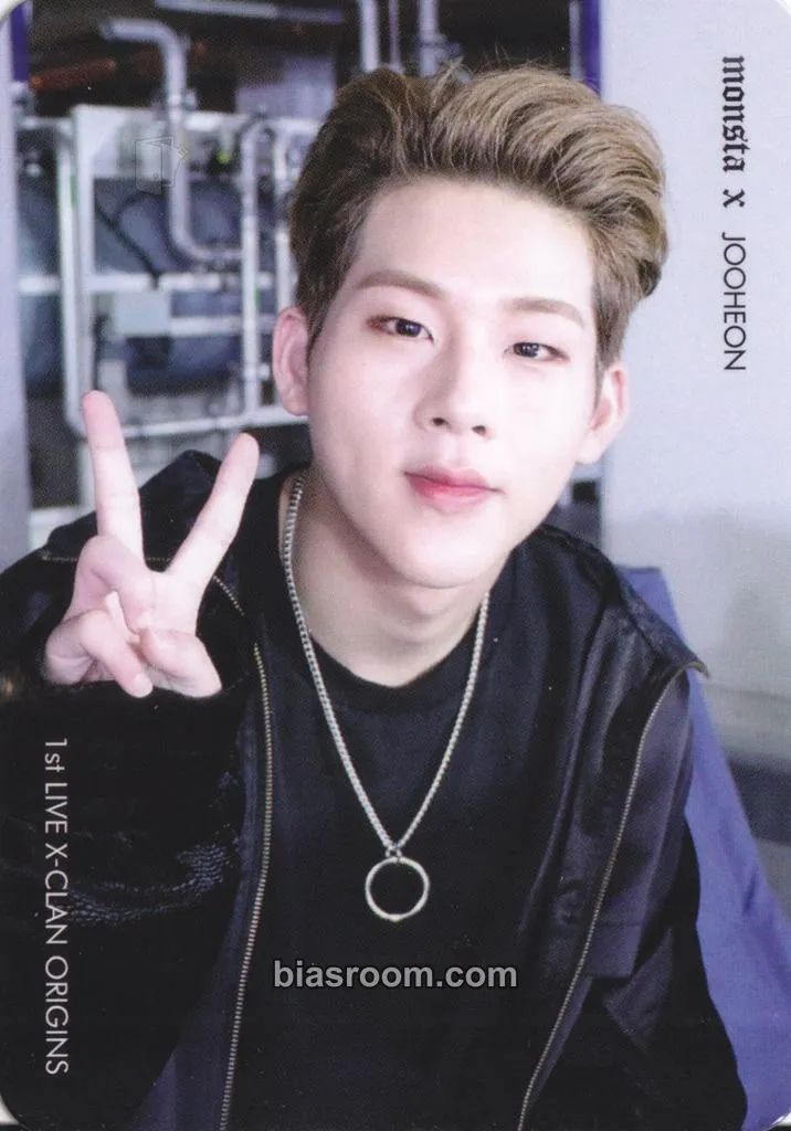 Joohoney The First Live - X Clan Origins Photocard - MONSTA X - MONSTA X K-pop photocard