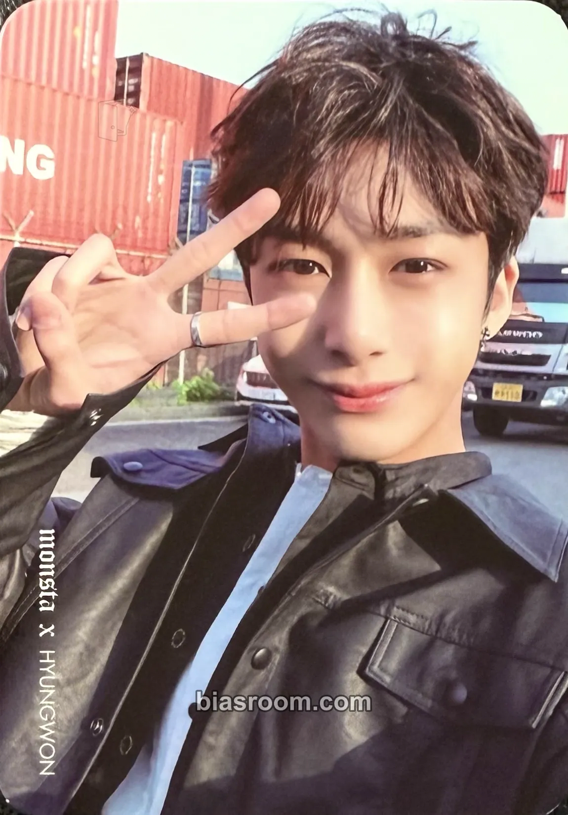 Hyungwon First World Tour Beautiful Photocard - MONSTA X - MONSTA X K-pop photocard