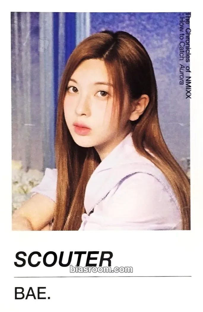 Bae The Chronicles of NMIXX: How to Catch Aurora Photocard - NMIXX - NMIXX K-pop photocard