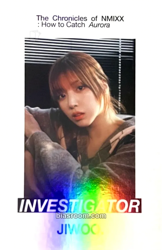 Jiwoo The Chronicles of NMIXX: How to Catch Aurora Photocard - NMIXX - NMIXX K-pop photocard