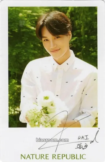 Kai EXO × Nature Republic Photocard - EXO - EXO K-pop photocard