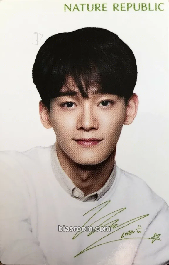 Chen EXO × Nature Republic Photocard - EXO - EXO K-pop photocard