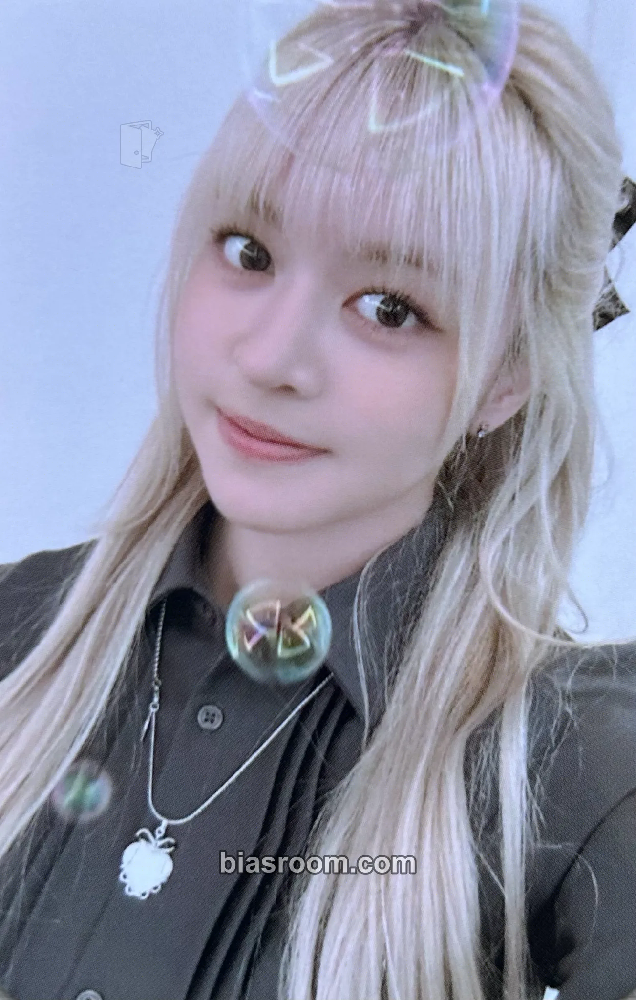 Lily Blue Valentine Photocard - NMIXX - NMIXX K-pop photocard