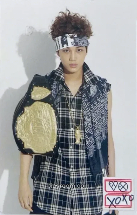 Kai EXO ‘BWCW (Boy Who Cried Wolf)’ Pop-Up Store Photocard - EXO - EXO K-pop photocard