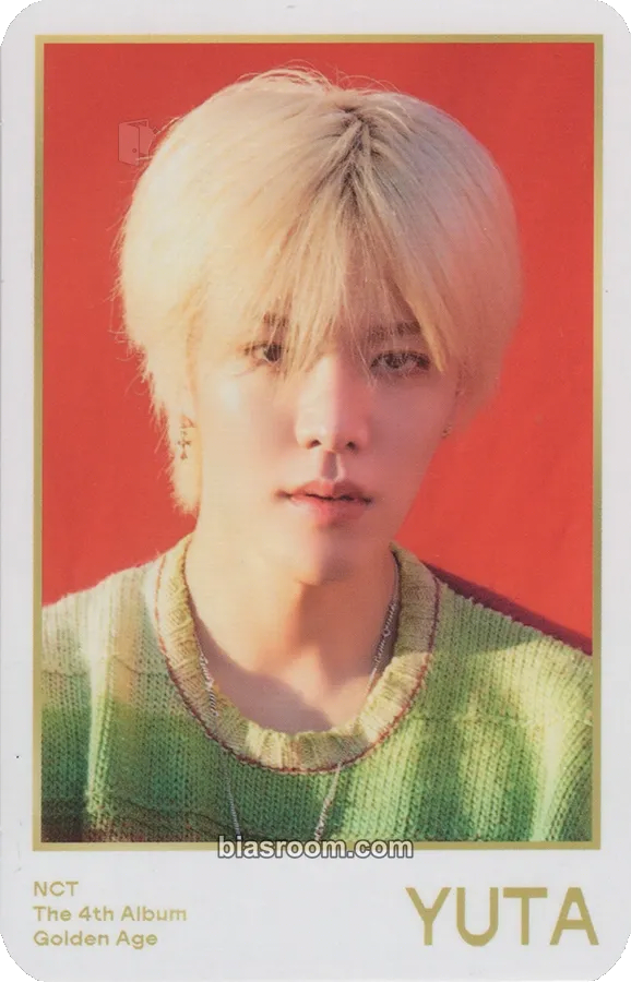 Yuta NCT NATION: To The World Photocard - NCT - NCT K-pop photocard