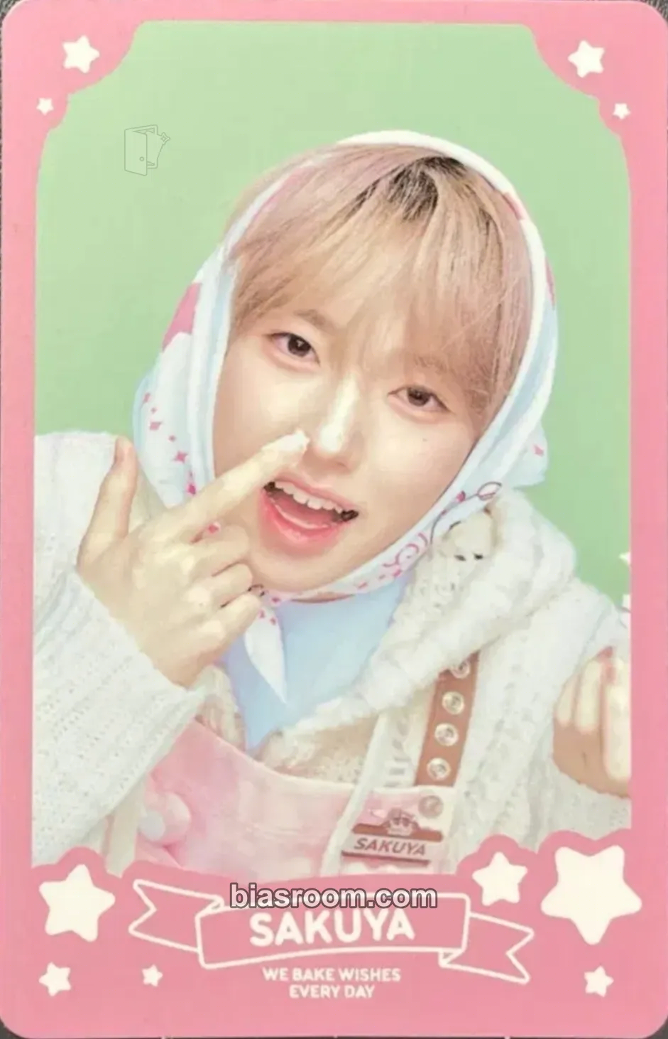 Sakuya WISH BAKERY Pop-up MD Photocard - NCT WISH - NCT WISH K-pop photocard