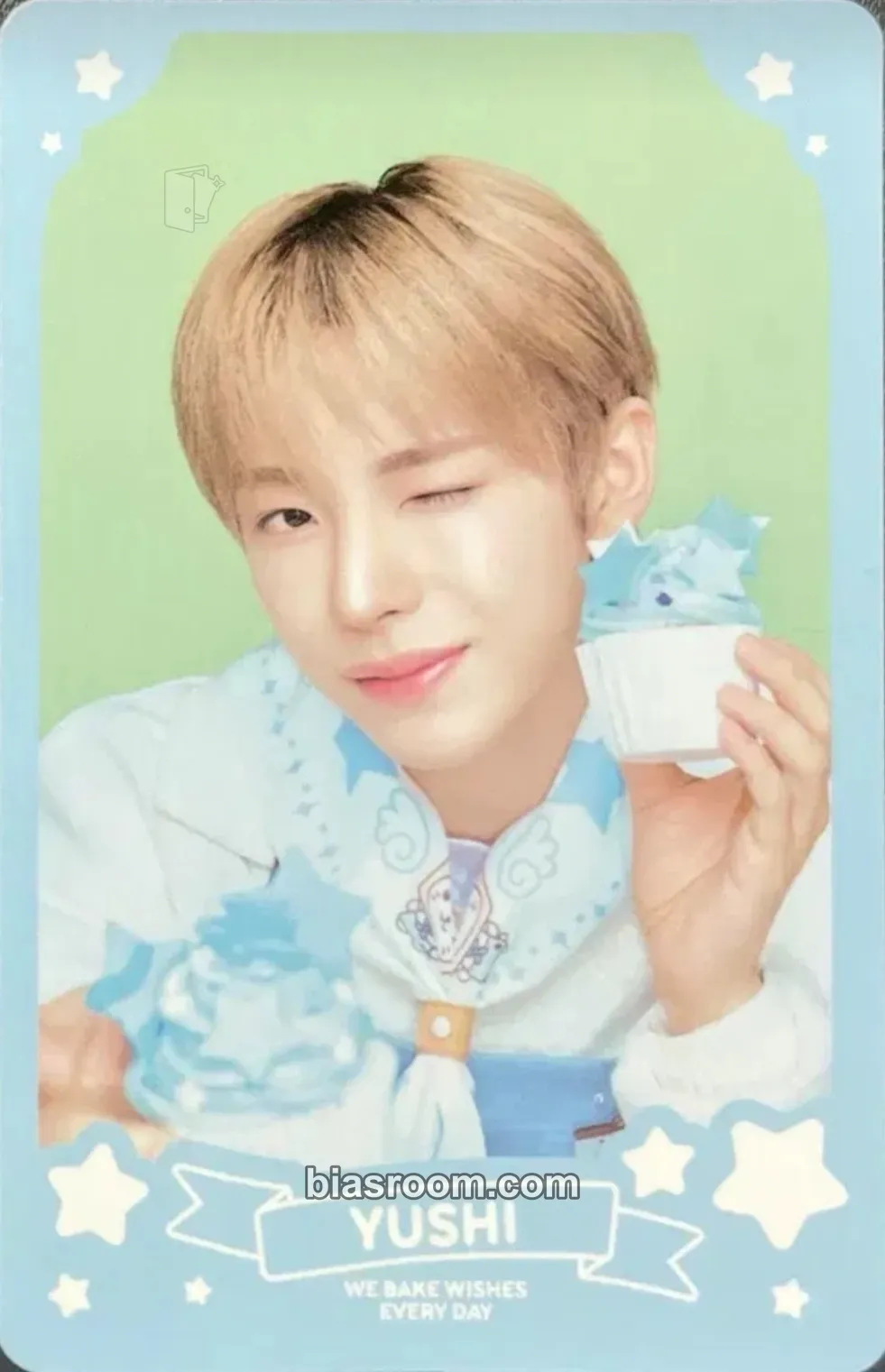 Yushi WISH BAKERY Pop-up MD Photocard - NCT WISH - NCT WISH K-pop photocard