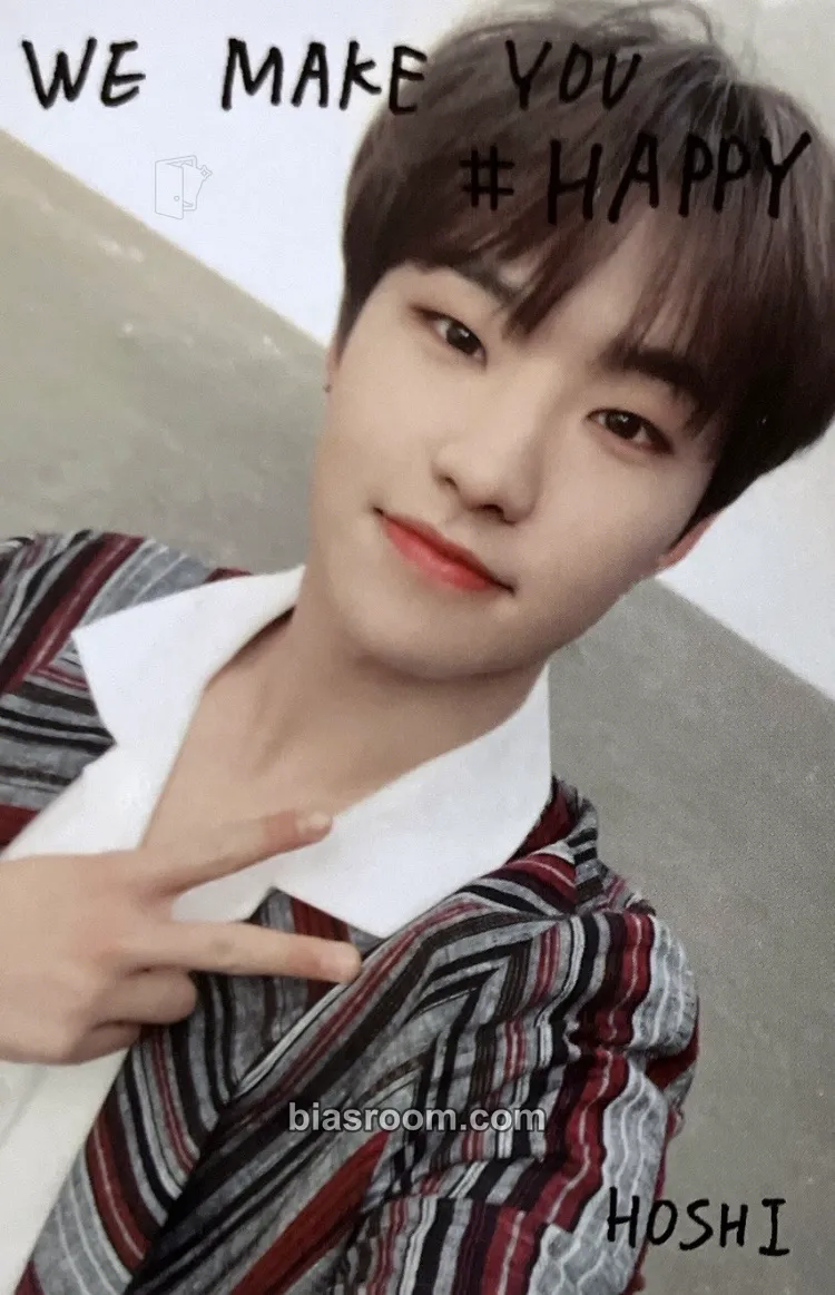 Hoshi We Make You Photocard - SEVENTEEN - SEVENTEEN K-pop photocard