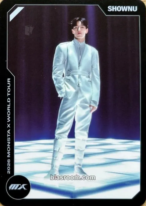 Shownu 2026 World Tour - Nexus Photocard - MONSTA X - MONSTA X K-pop photocard