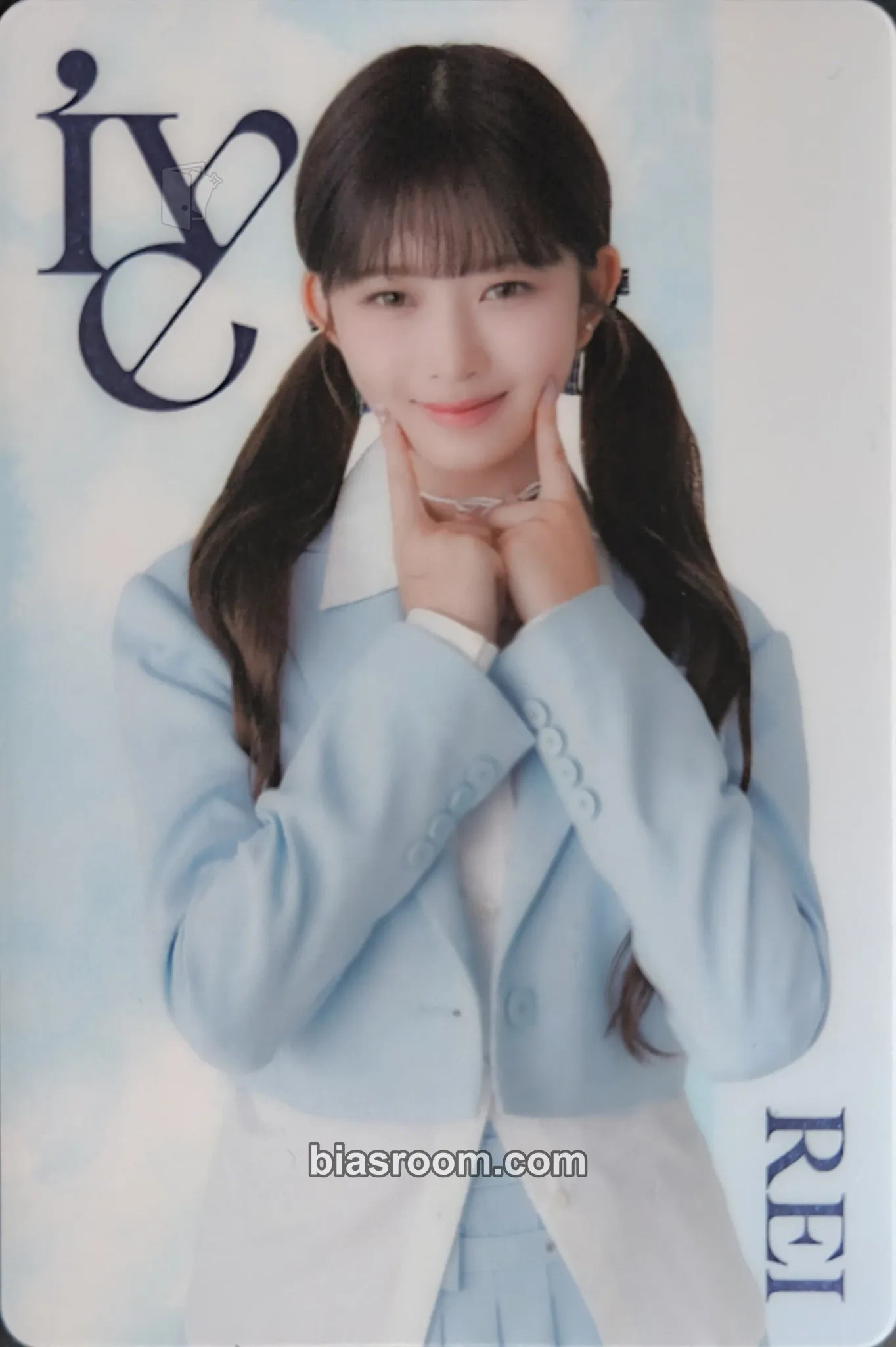 Rei IVE FROM STARSHIP ENTERTAINMENT WITH AMUSE WAFER Photocard - IVE - IVE K-pop photocard