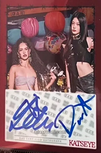 GAS Trading Cards Photocard - KATSEYE - KATSEYE K-pop photocard