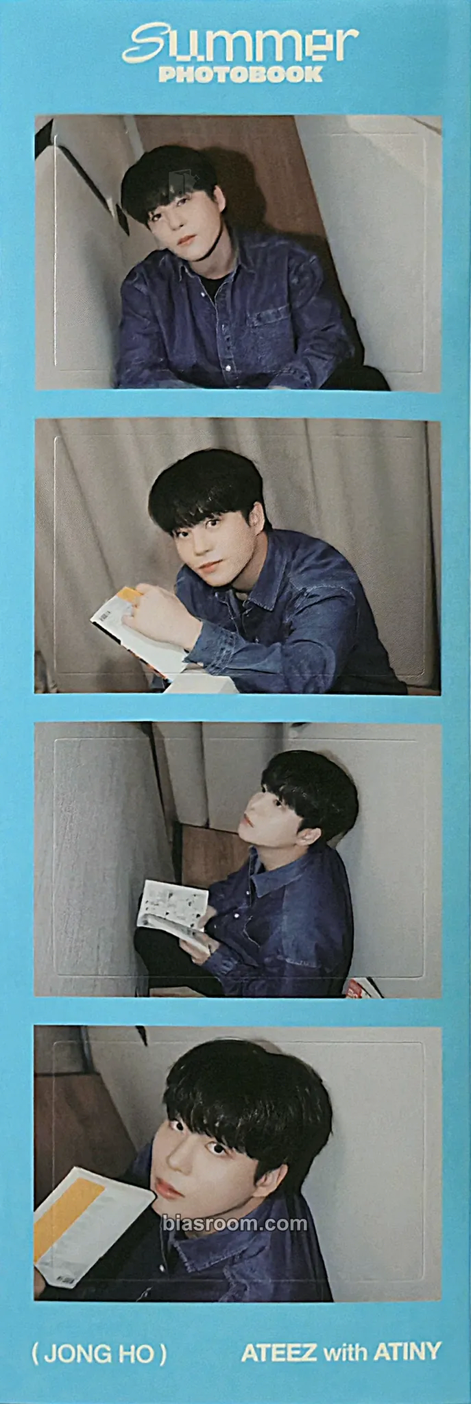 Jongho 2023 SUMMER PHOTOBOOK Photocard - ATEEZ - ATEEZ K-pop photocard