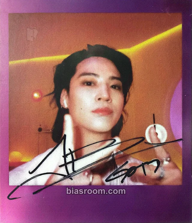 GOT7 - Jay B - GOT7 Album polaroid album inclusion
