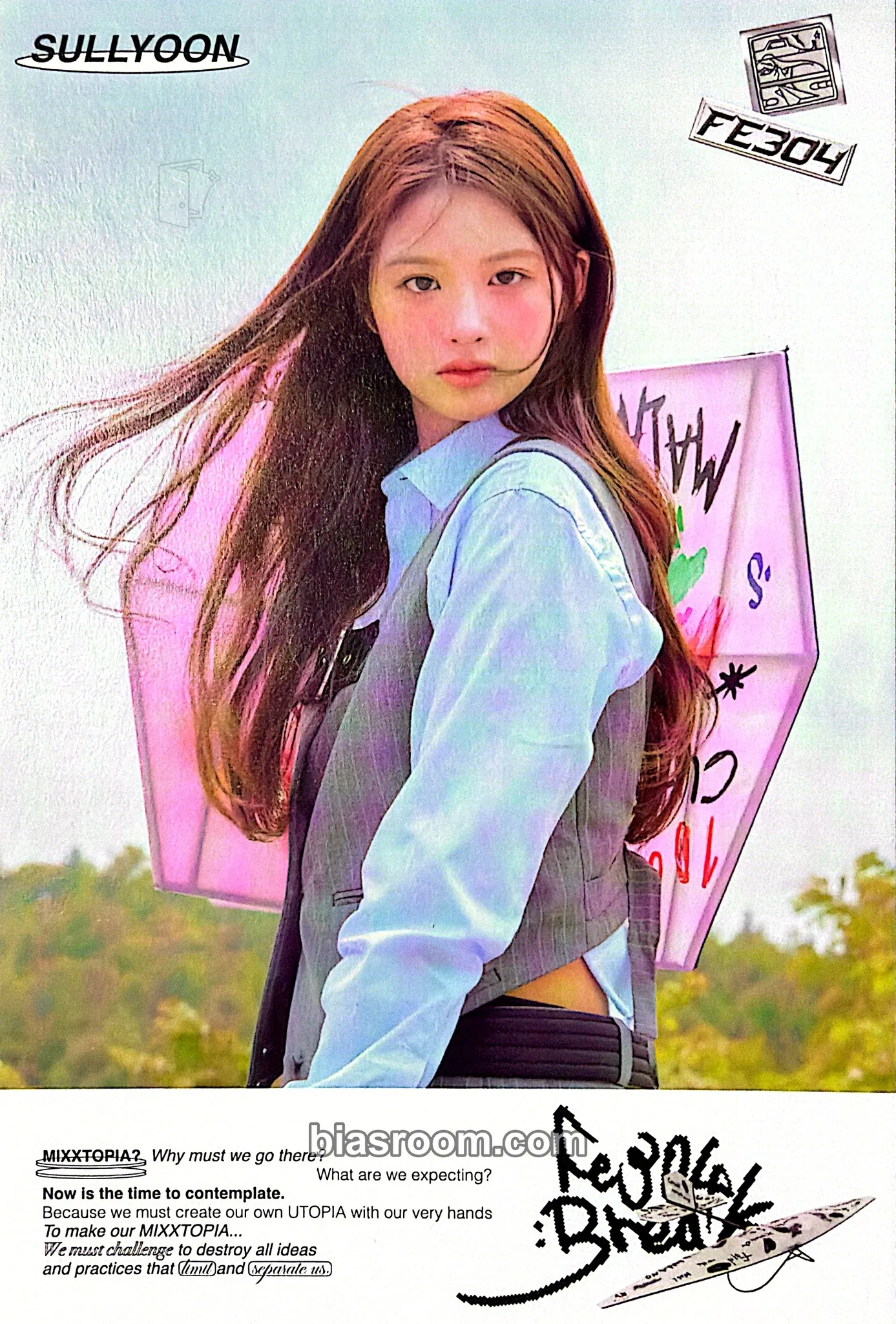 Sullyoon Fe3O4: BREAK Photocard - NMIXX - NMIXX K-pop photocard