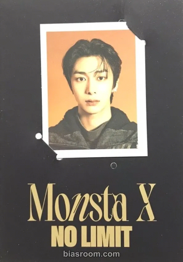Hyungwon No Limit Photocard - MONSTA X - MONSTA X K-pop photocard