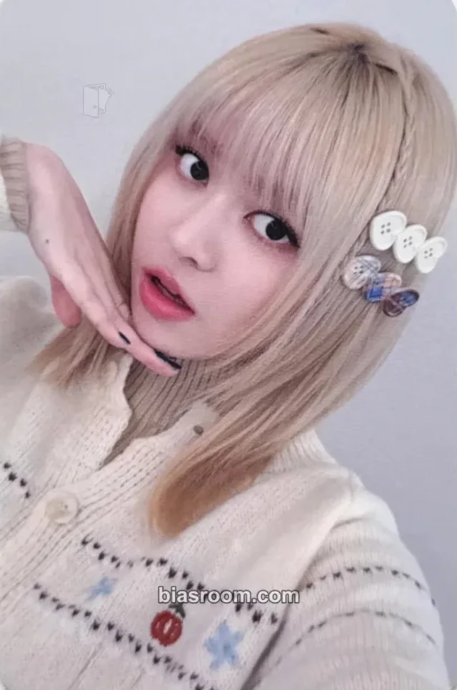NMIXX - Lily - Blue Valentine Album video call (fancall) makestar round 29