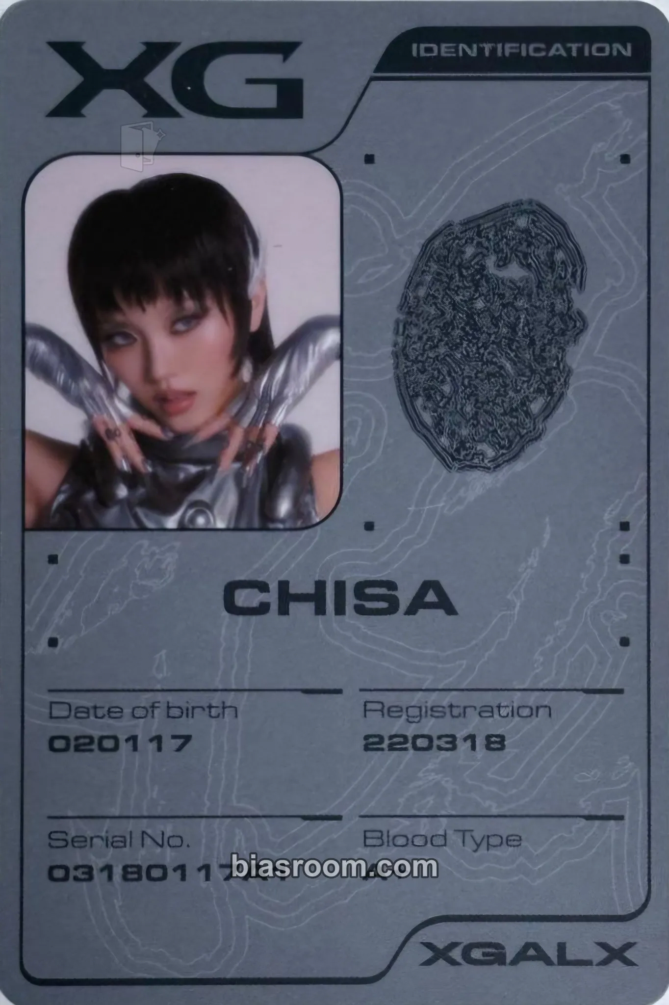 CHISA THE CORE - 核 Photocard - XG - XG K-pop photocard