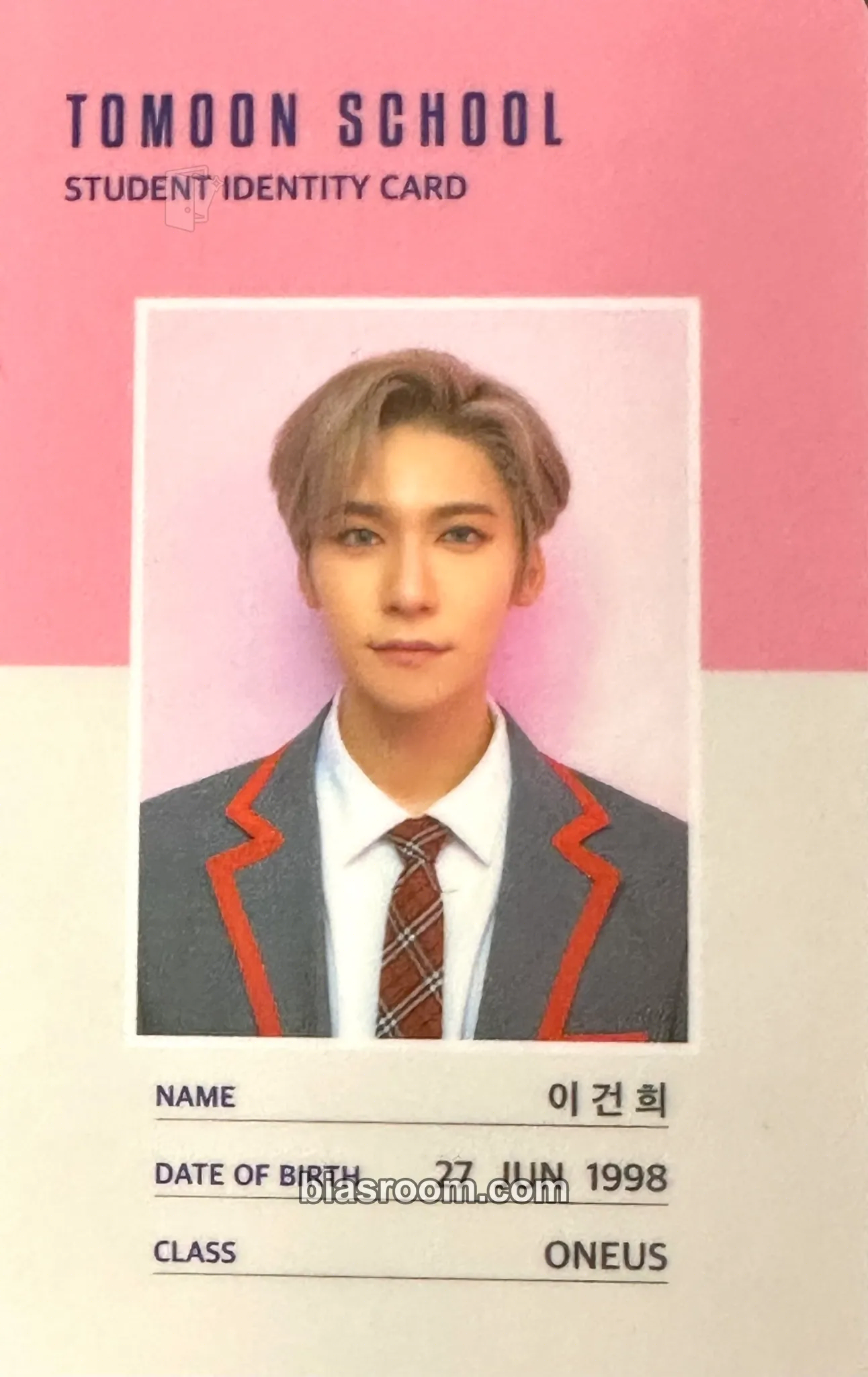 Keonhee 1st Fan Meeting Earth & Moon Photocard - ONEUS - ONEUS K-pop photocard
