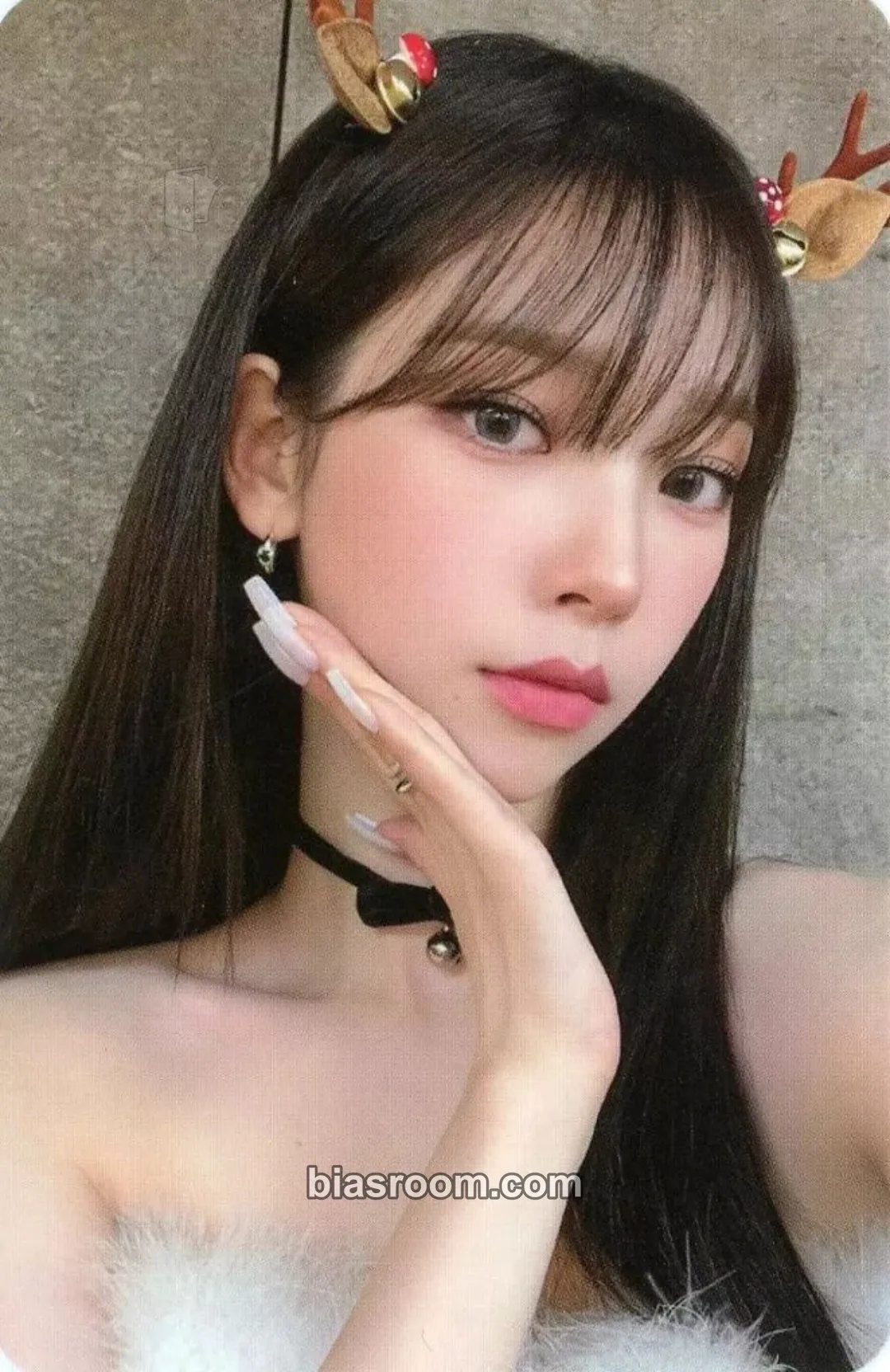 Karina Pink Christmas (All) Photocard - aespa - aespa K-pop photocard