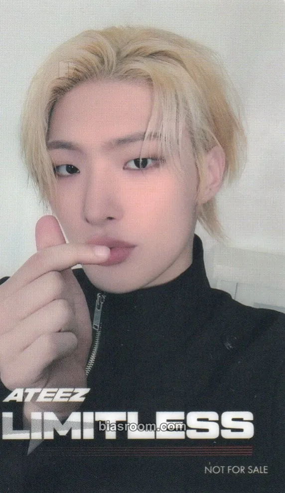 Mingi Limitless Photocard - ATEEZ - ATEEZ K-pop photocard