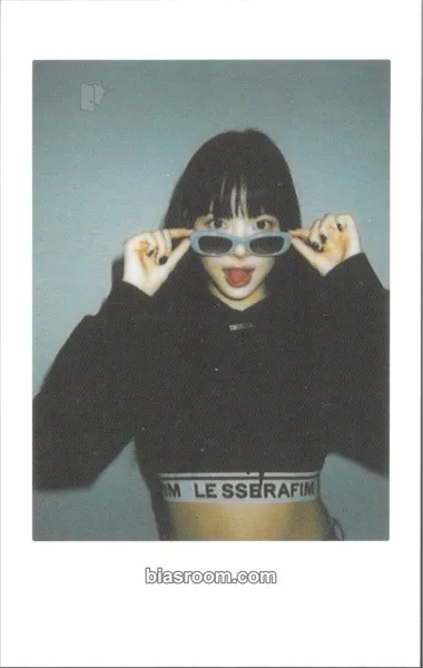 Hong Eunchae UNFORGIVEN Photocard - LE SSERAFIM - LE SSERAFIM K-pop photocard