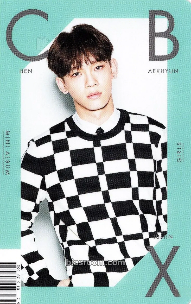 Chen Girls Photocard - EXO - EXO K-pop photocard