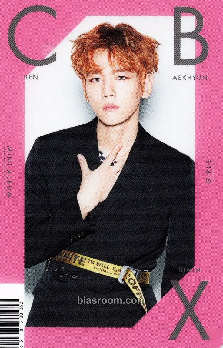 Baekhyun Girls Photocard - EXO - EXO K-pop photocard