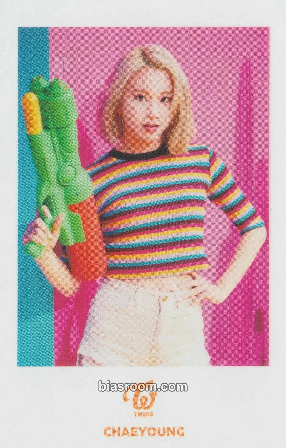 Chaeyoung Happy Happy Photocard - TWICE - TWICE K-pop photocard