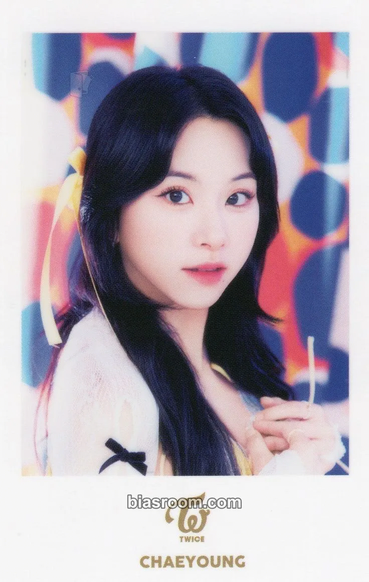 Chaeyoung Celebrate Photocard - TWICE - TWICE K-pop photocard