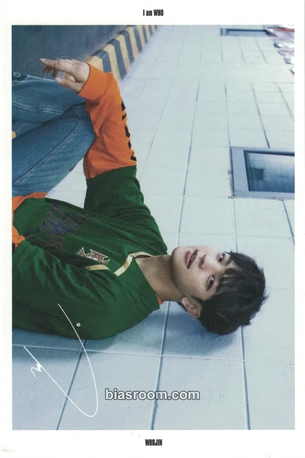 Woojin I am WHO? Photocard - Stray Kids - Stray Kids K-pop photocard