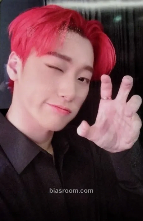 San THE WORLD EP.2 : OUTLAW Photocard - ATEEZ - ATEEZ K-pop photocard