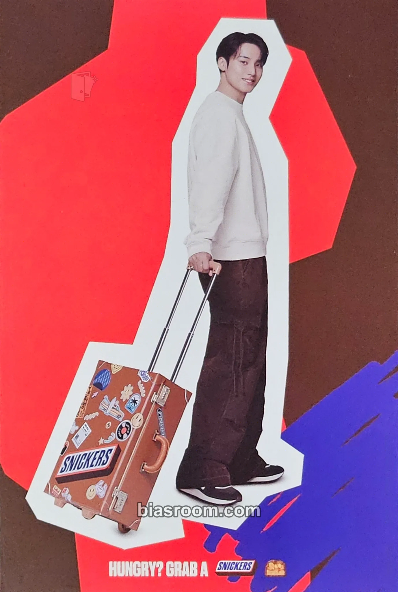 Mingyu Snickers x Mingyu Brand Collaboration Photocard - SEVENTEEN - SEVENTEEN K-pop photocard