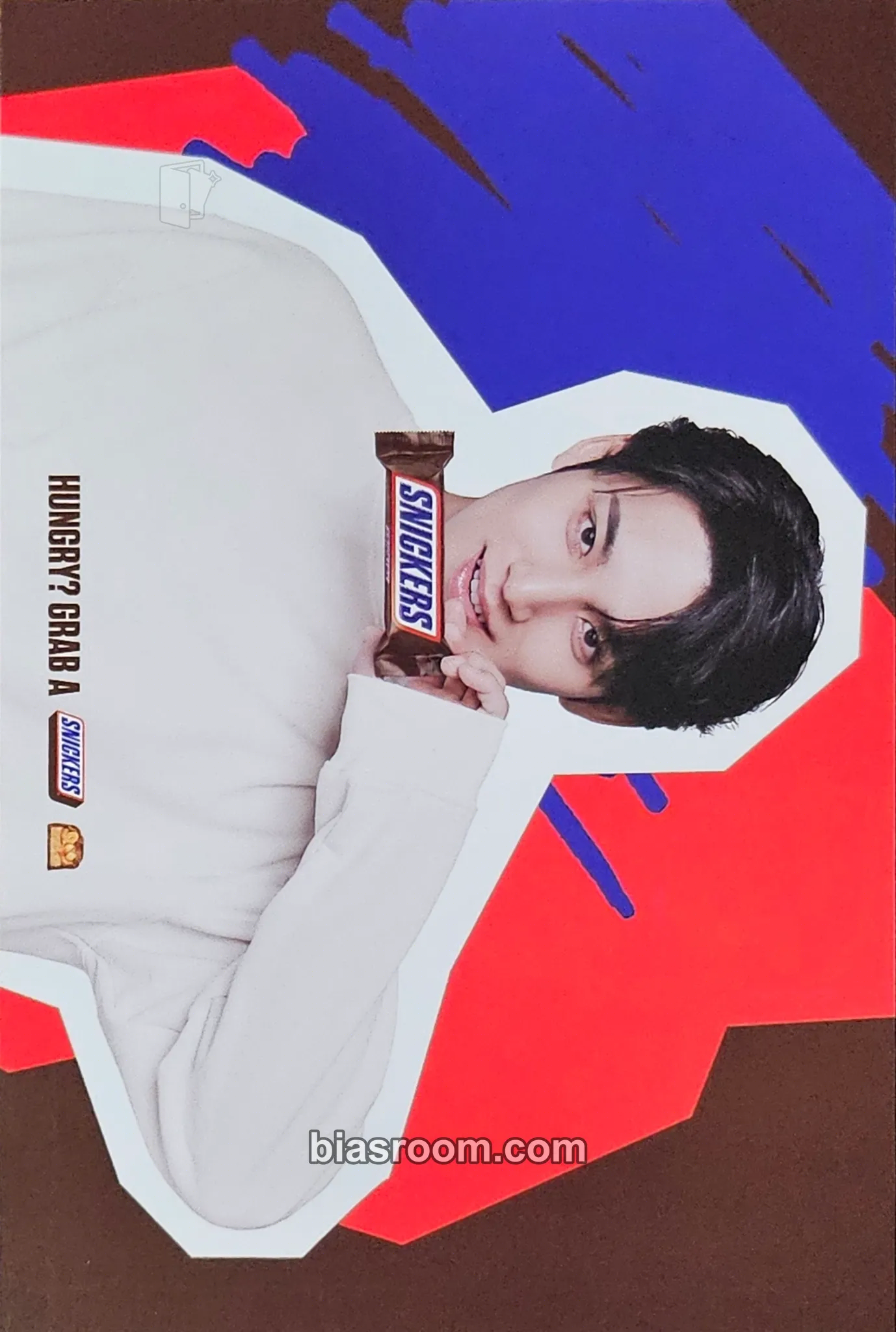Mingyu Snickers x Mingyu Brand Collaboration Photocard - SEVENTEEN - SEVENTEEN K-pop photocard