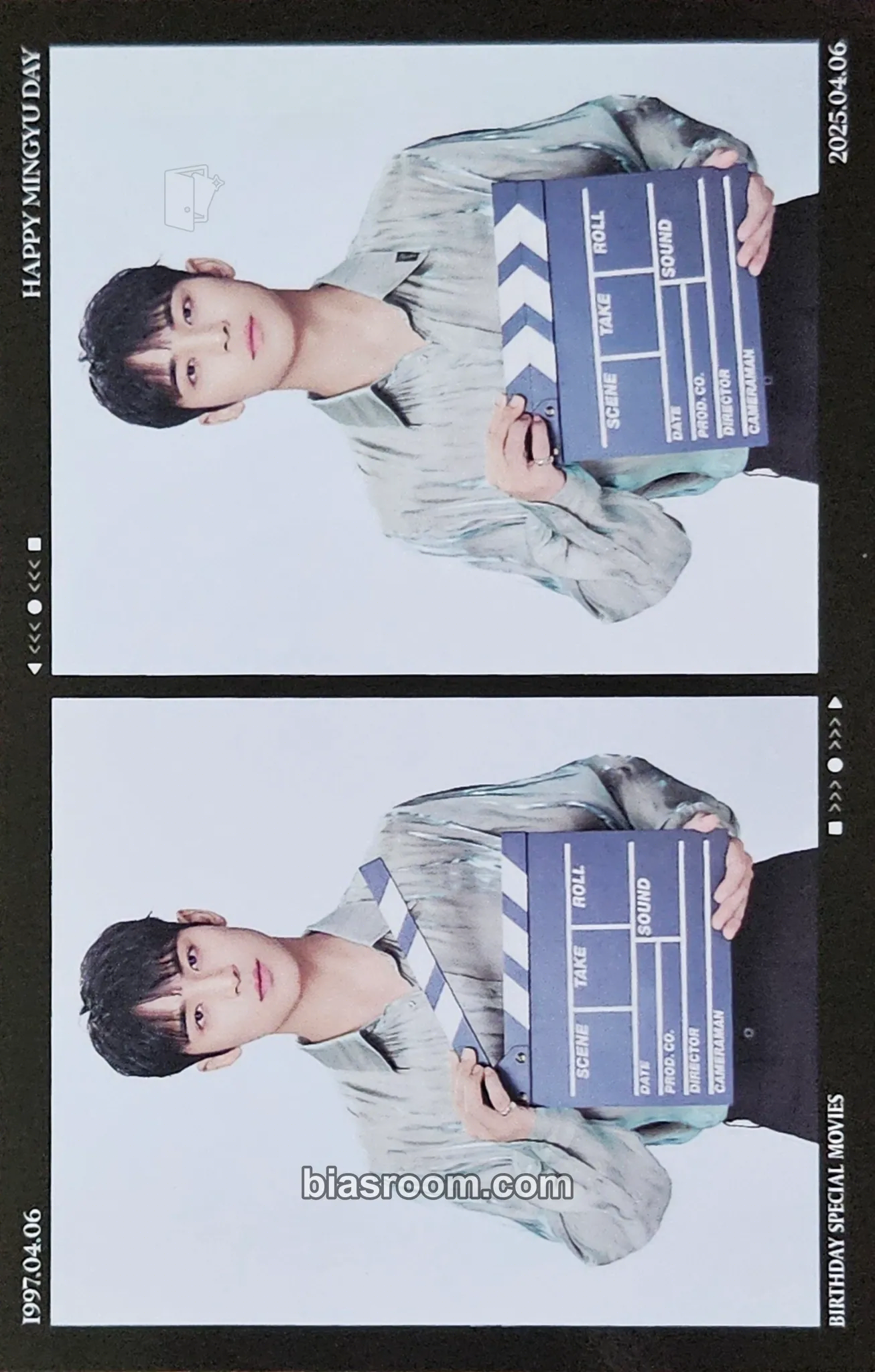 Mingyu Birthday Boxes/Merch Photocard - SEVENTEEN - SEVENTEEN K-pop photocard