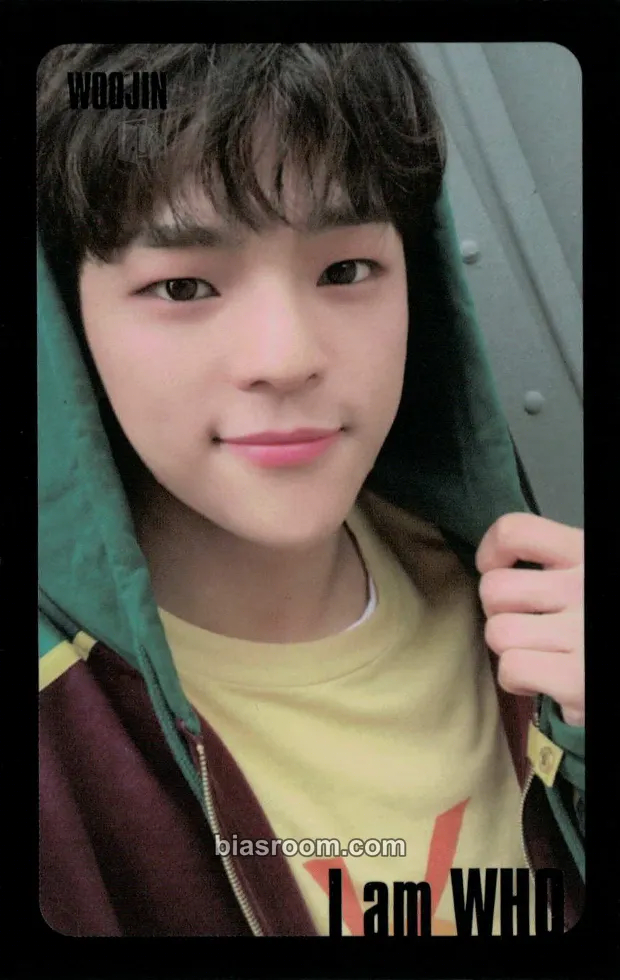 Woojin I am WHO? Photocard - Stray Kids - Stray Kids K-pop photocard