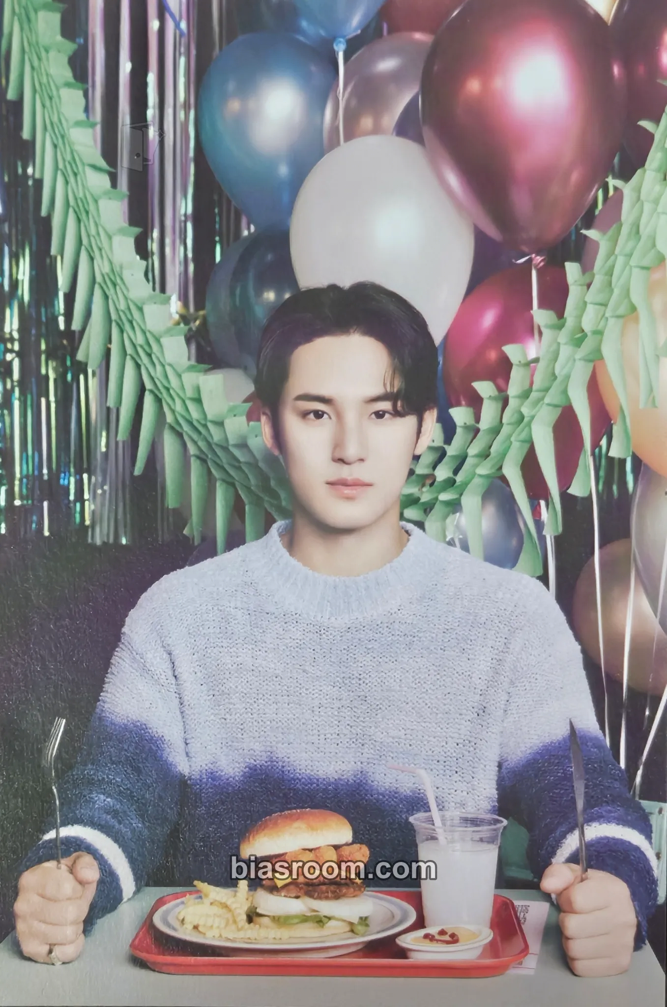 Mingyu Birthday Boxes/Merch Photocard - SEVENTEEN - SEVENTEEN K-pop photocard