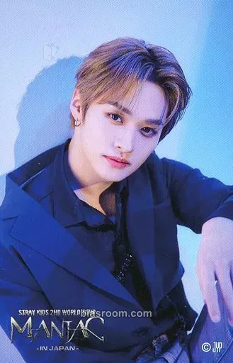 Lee Know Maniac World Tour Photocard - Stray Kids - Stray Kids K-pop photocard