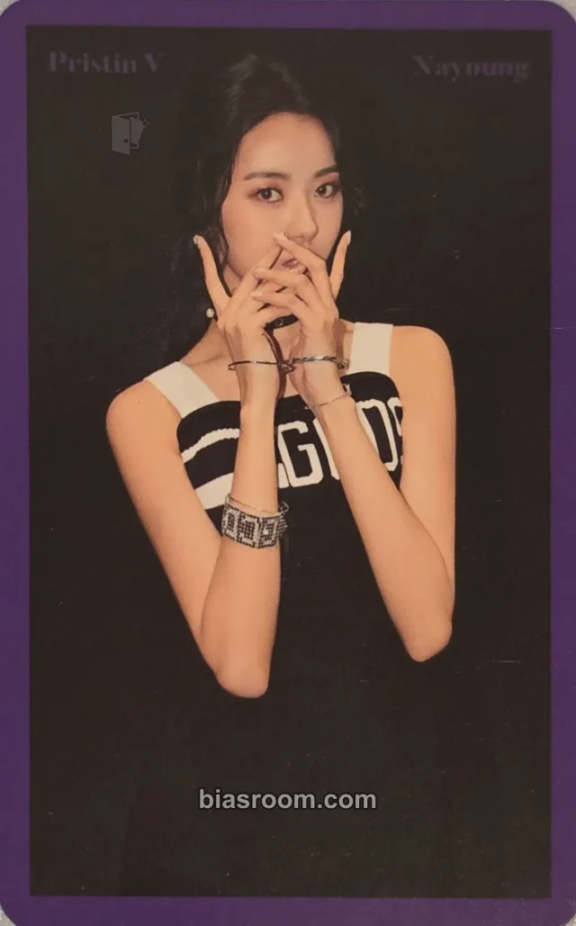 PRISTIN - Nayoung - Like a V Album album photocard night version