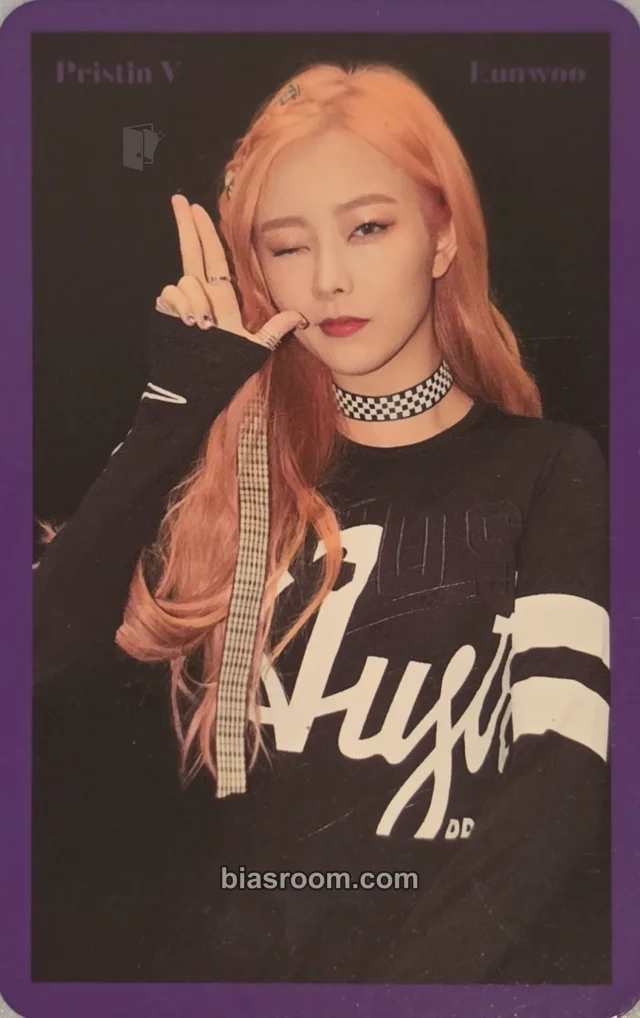PRISTIN - Eunwoo - Like a V Album album photocard night version