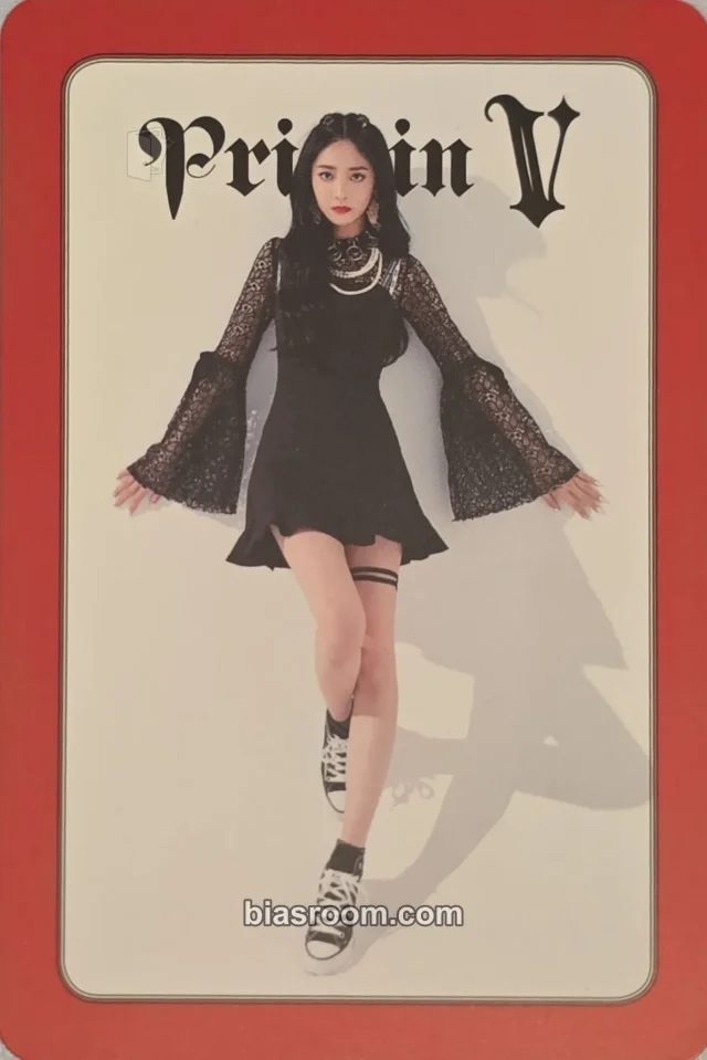 PRISTIN - Jieqiong - Like a V Album album photocard tarot card
