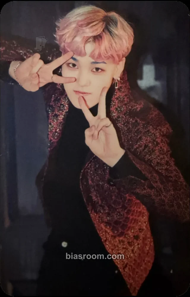 BANG&JUNG&YOO&MOON - Zelo - Rose Album album photocard A version