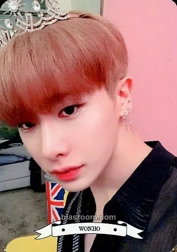 Wonho THE GAME : MX KINGDOM Photocard - MONSTA X - MONSTA X K-pop photocard