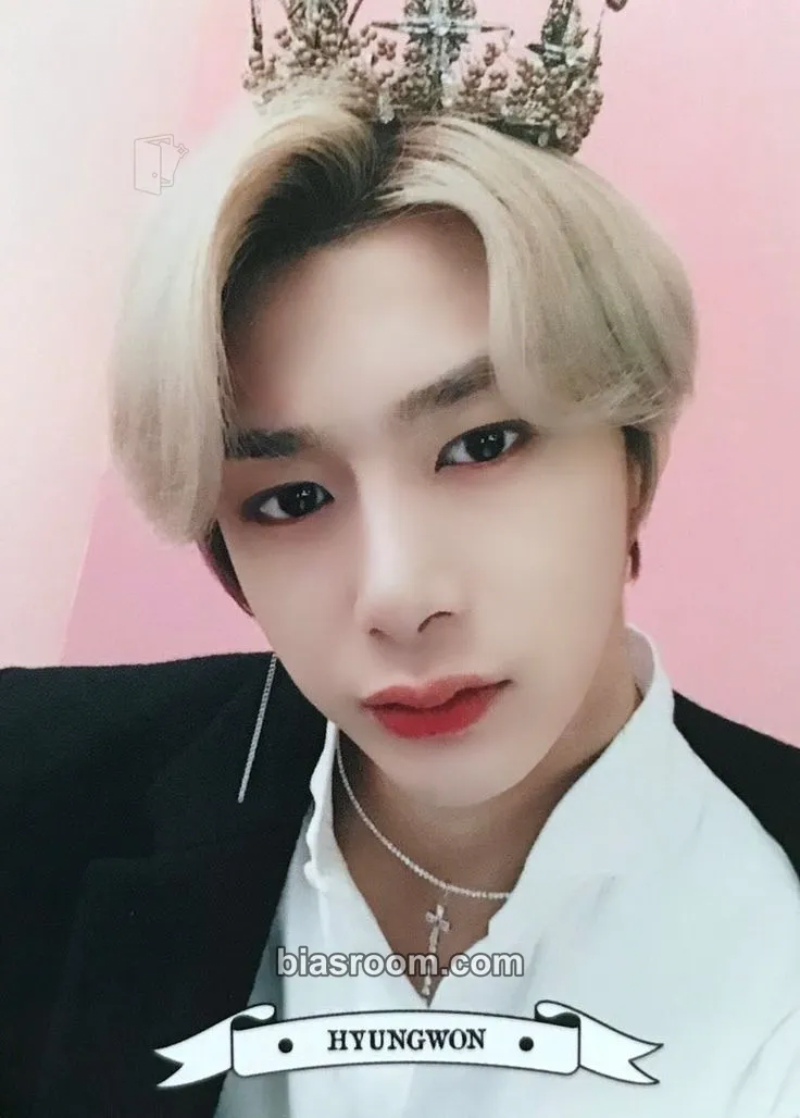 Hyungwon THE GAME : MX KINGDOM Photocard - MONSTA X - MONSTA X K-pop photocard
